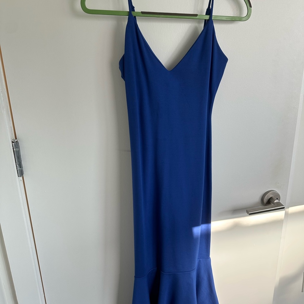 Lovers + Friends Blue Midi Dress